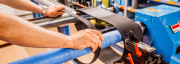 Custom production of flat belts