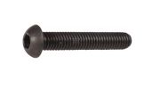 Imbusový šroub s půlkulatou hlavou M6x40 černý 10.9