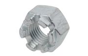 Korunková matice M16x1.50 pozinkovaná ocel, třída 8, DIN935